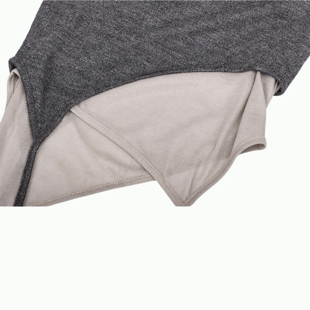 Women’s Summer Mesh Vest – High-End Pure Desire Top with Contrasting Double Layer Design
