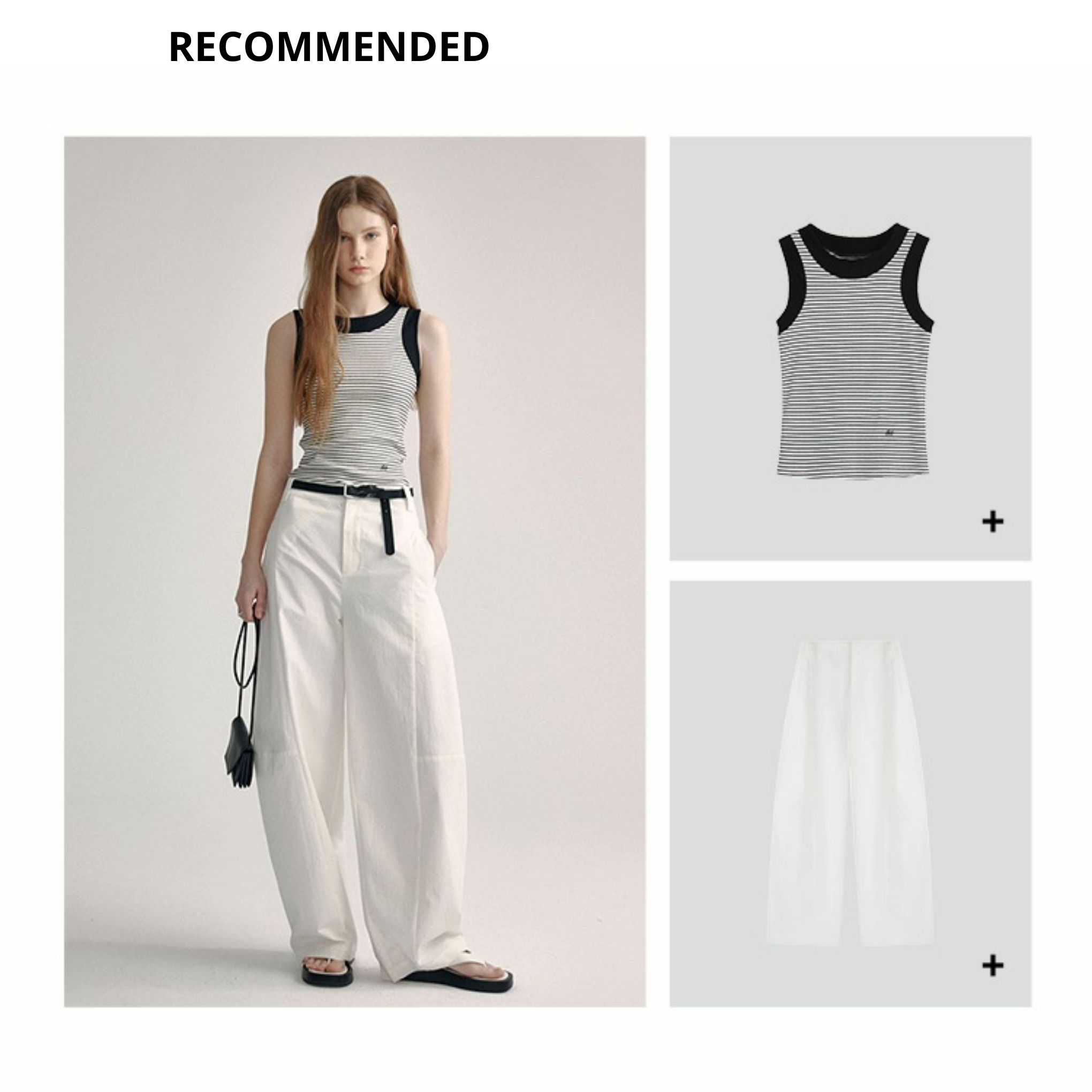 White Straight Leg Casual Pants Women's High Waist Slim Cotton 2025 Summer Loose Scimitar Pants Versatile Wide-leg Pants