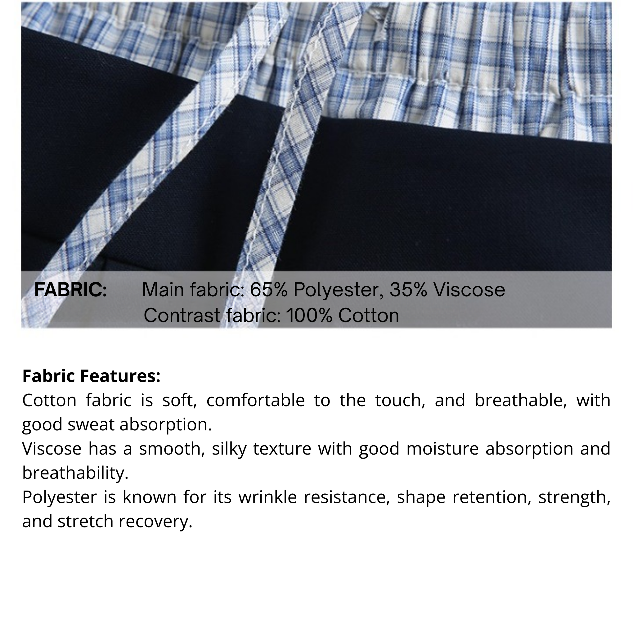 Van Lowe Blume Retro Collegiate Pleated Skirt – Double Waist Casual Summer Skirt for Women 2025