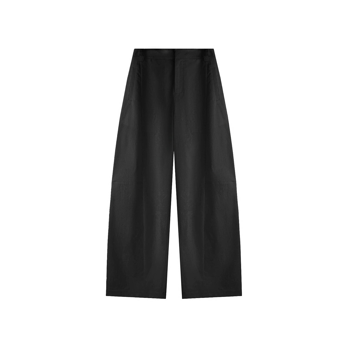 White Straight Leg Casual Pants Women's High Waist Slim Cotton 2025 Summer Loose Scimitar Pants Versatile Wide-leg Pants